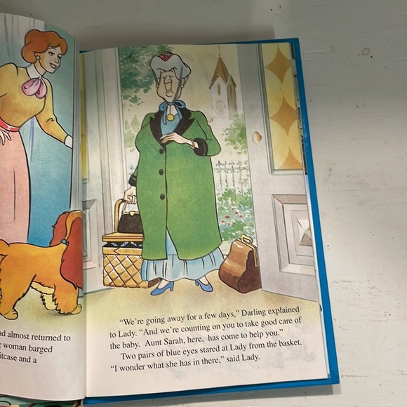Vintage 1994 Walt Disney’s Wonderful World of Reading Lady and the Tramp book - Picture 7 of 9
